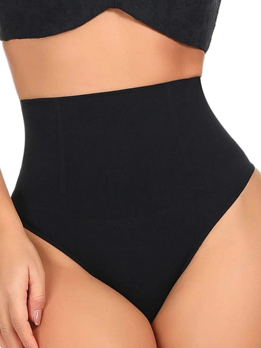 Powersculpt® Seamless high waisted 4 Steel Boned Shapewear Thong luxxshapers
