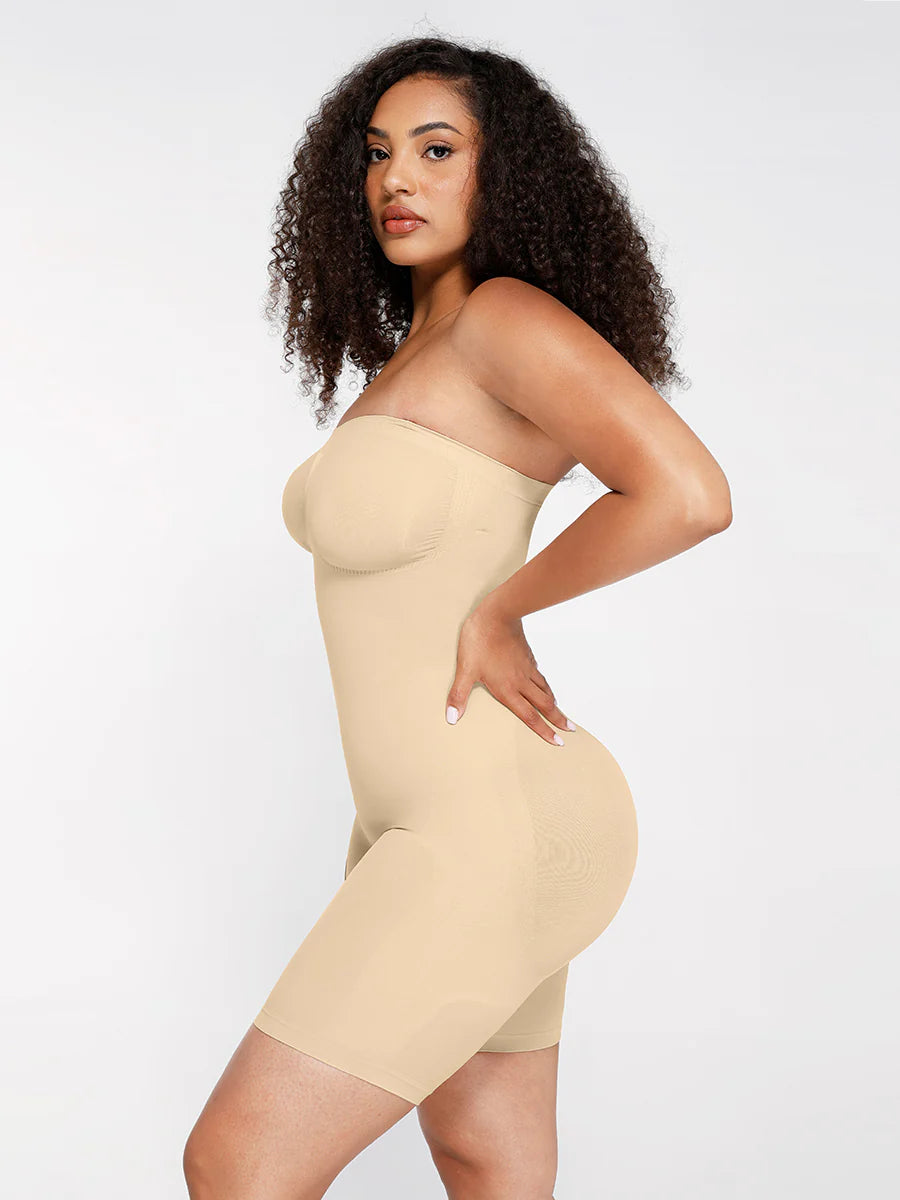 Seamless Sculpt Strapless Shorts  Shapewear Bodysuit