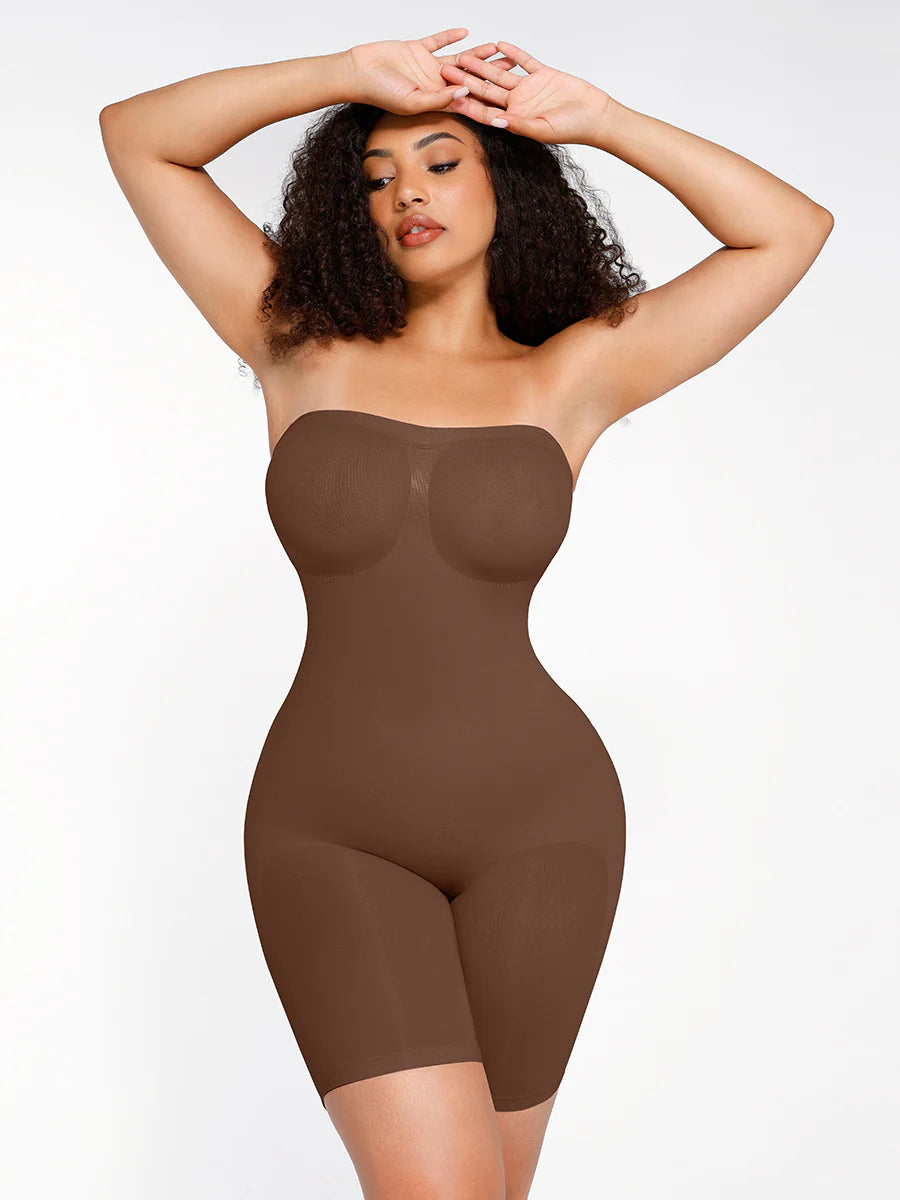 Seamless Sculpt Strapless Shorts  Shapewear Bodysuit