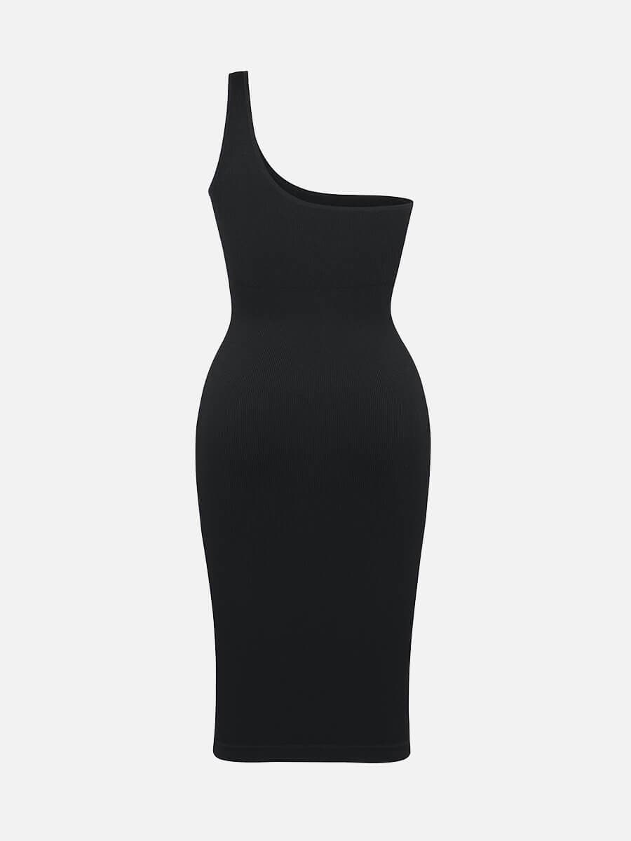 Powersculpt® 🌿Seamless Eco-friendly One-shoulder Shaper Dress