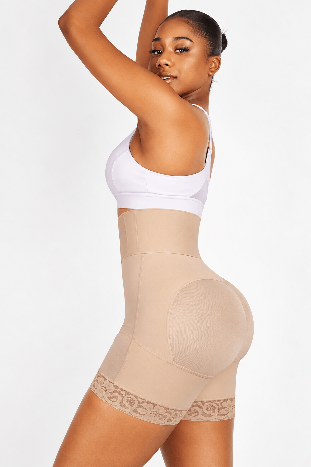 Luxxslim® Boned Sculpt High Waist Tummy Control Shorts