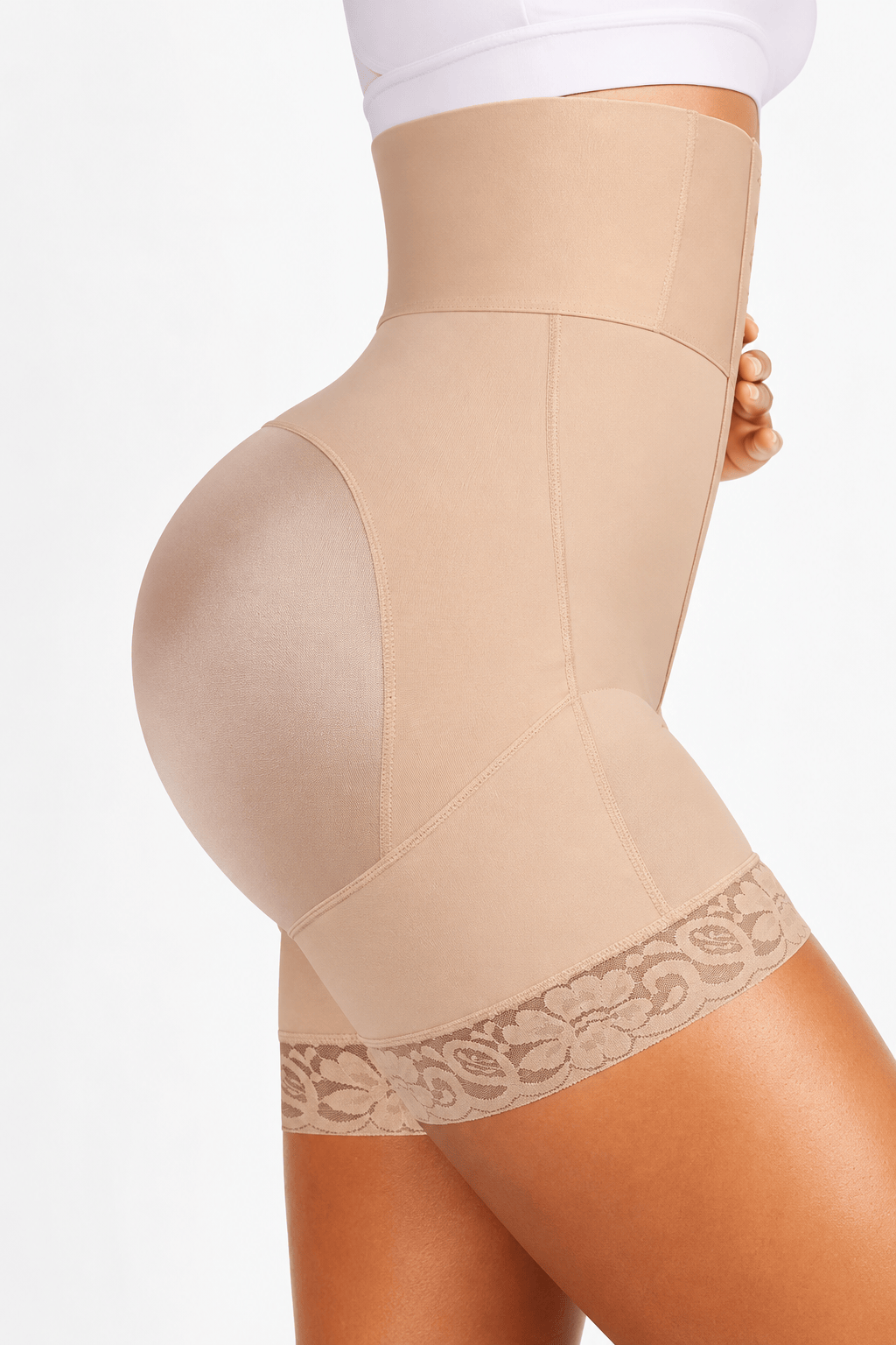 Luxxslim® Boned Sculpt High Waist Tummy Control Shorts