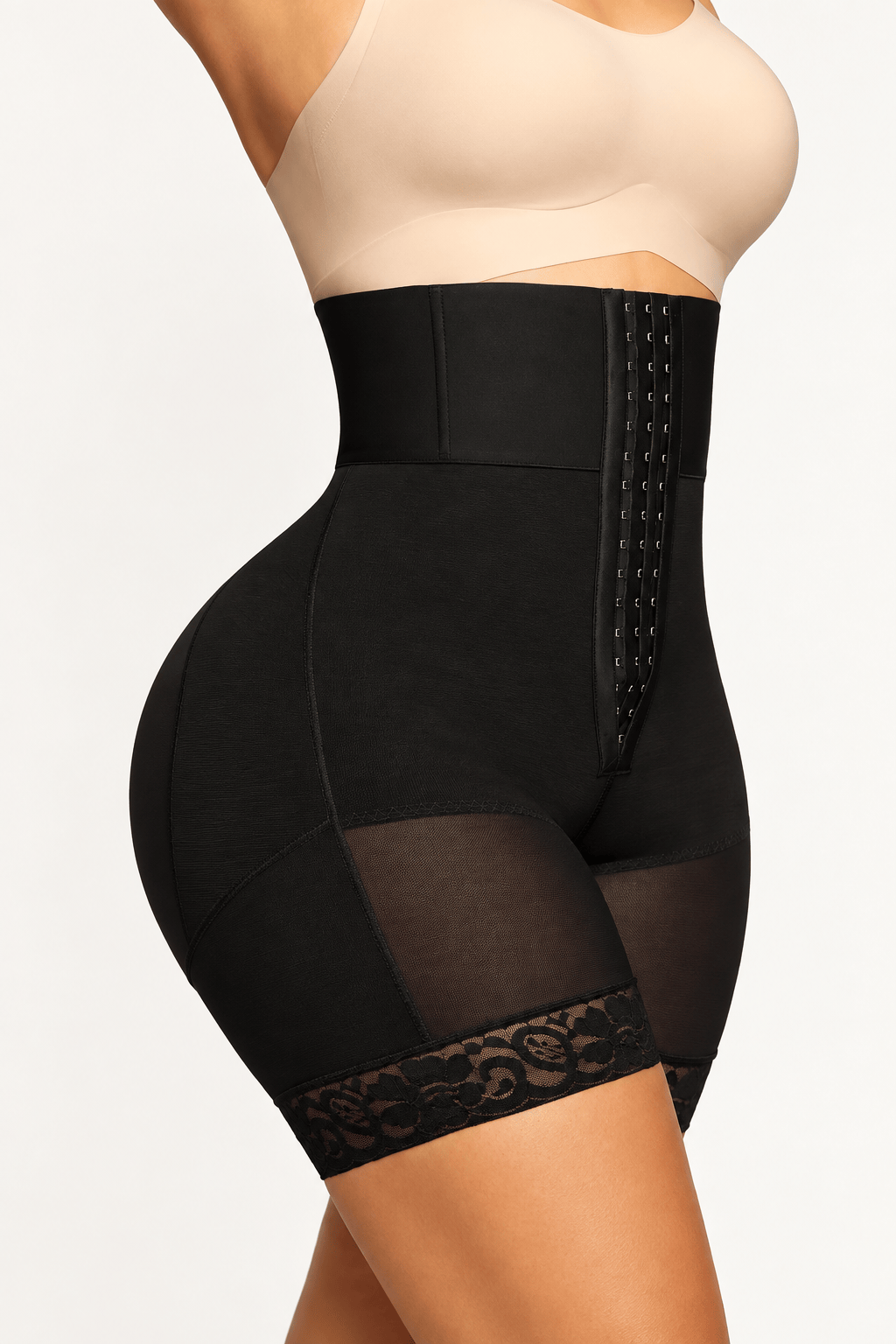 Luxxslim® Boned Sculpt High Waist Tummy Control Shorts
