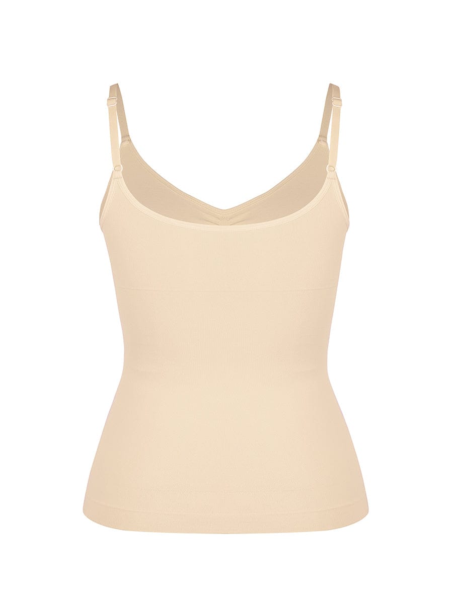 Seamless Shaping Tank Top | Built-In Bust Support & Tummy Control Vest