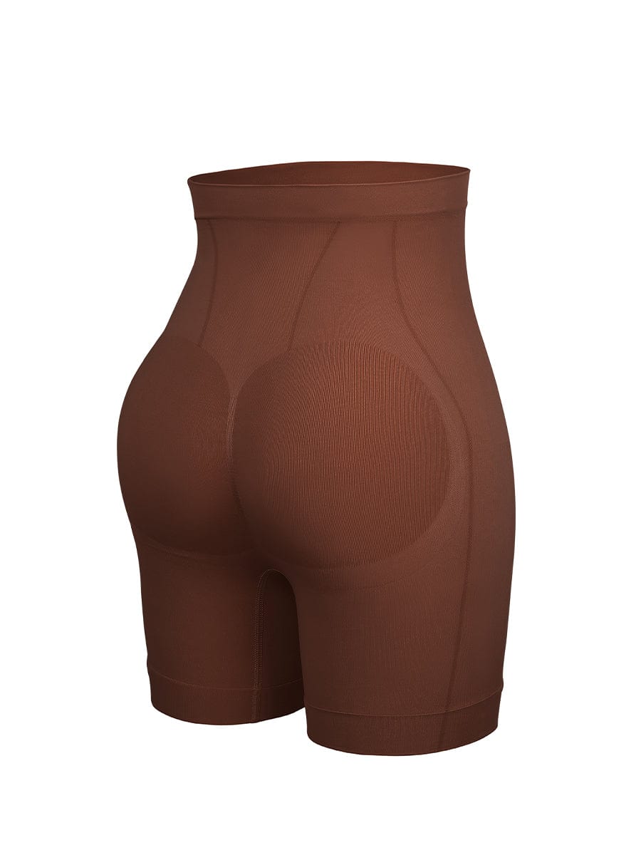 LuxxSlim® Seamless Boyshort Panties | Mid-Waist Tummy Control & Butt Lift Shaper