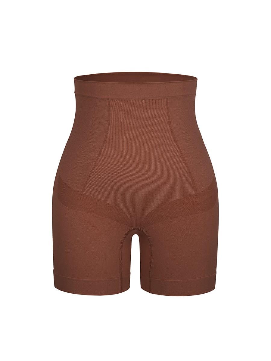 LuxxSlim® Seamless Boyshort Panties | Mid-Waist Tummy Control & Butt Lift Shaper