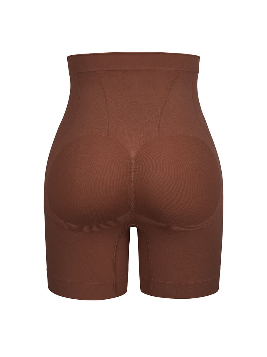 LuxxSlim® Seamless Boyshort Panties | Mid-Waist Tummy Control & Butt Lift Shaper