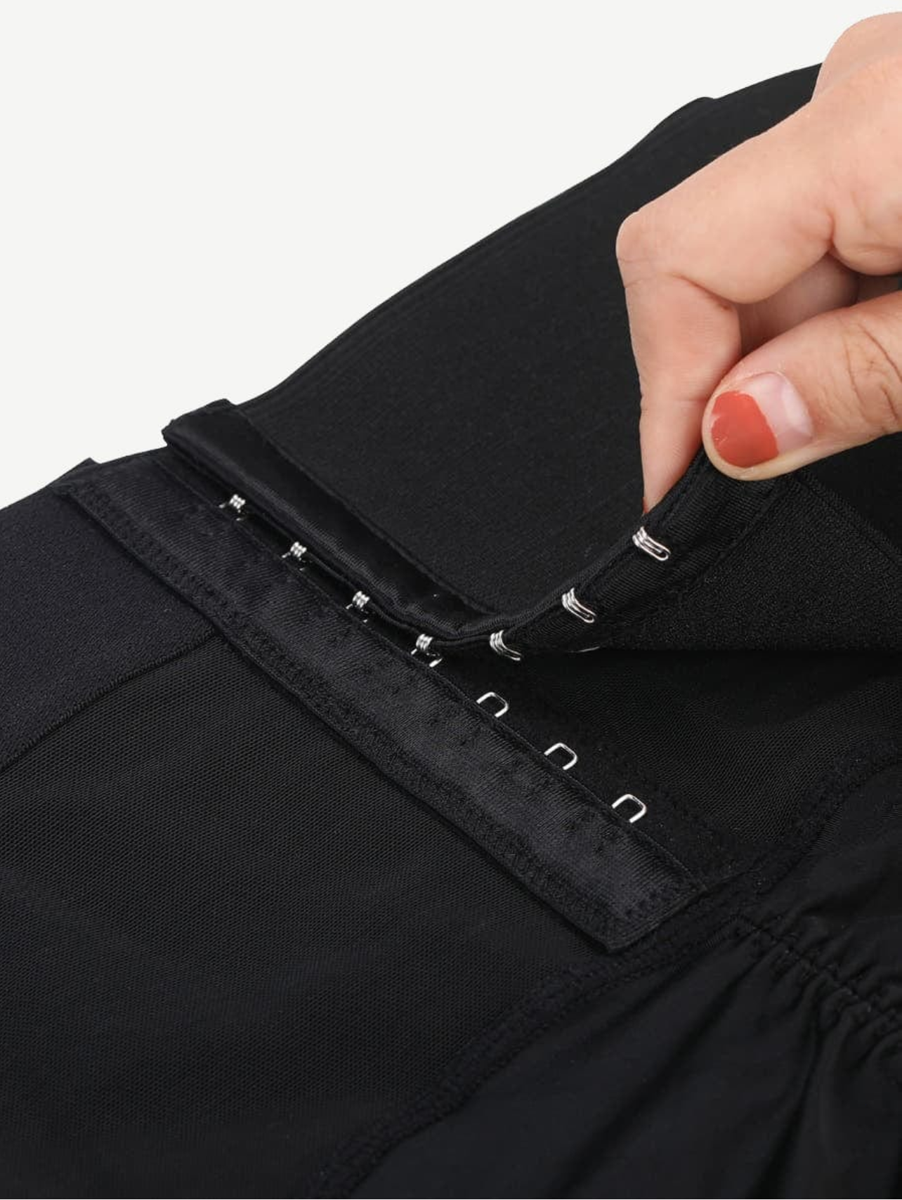 Pantalones cortos moldeadores de botín de cintura alta 2 en 1 LuxxSlim®