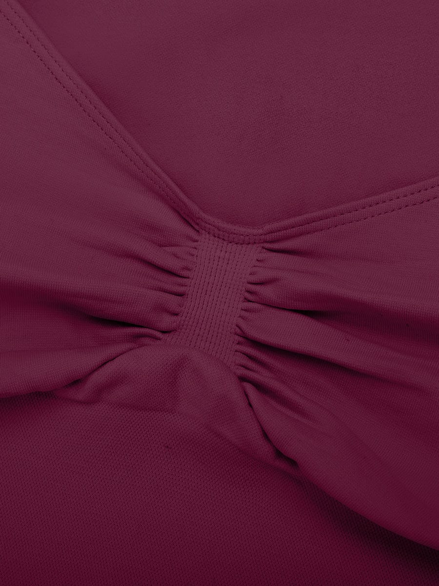 Seamless Diamond Neck Shaping Top | Bust Support & Tummy Control – Luxx Shapers