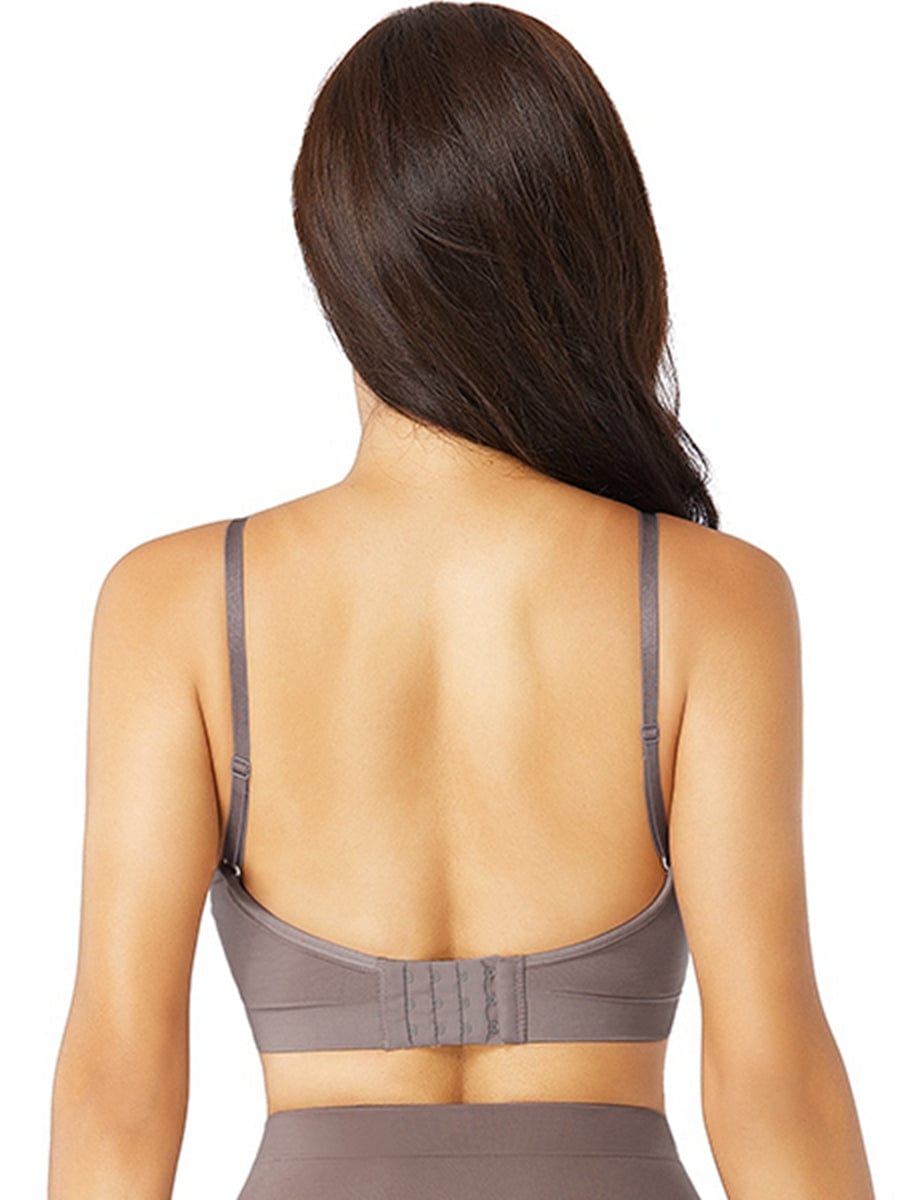 powersculpt® Padded Push Up Shaper Bra with Adjustable Straps & shorts set