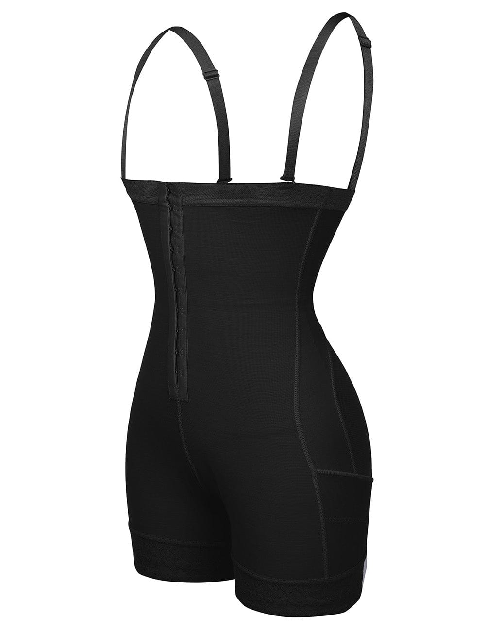 LuxxSlim Body Shaper mit Vorderhaken, hoher Taille und Bauchkontrolle, Po-Lift