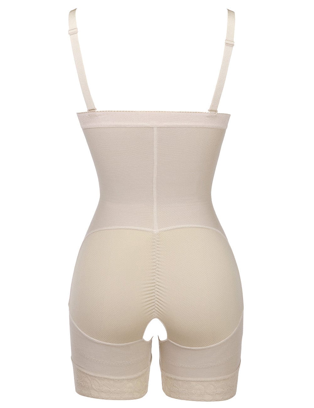 LuxxSlim Body Shaper mit Vorderhaken, hoher Taille und Bauchkontrolle, Po-Lift