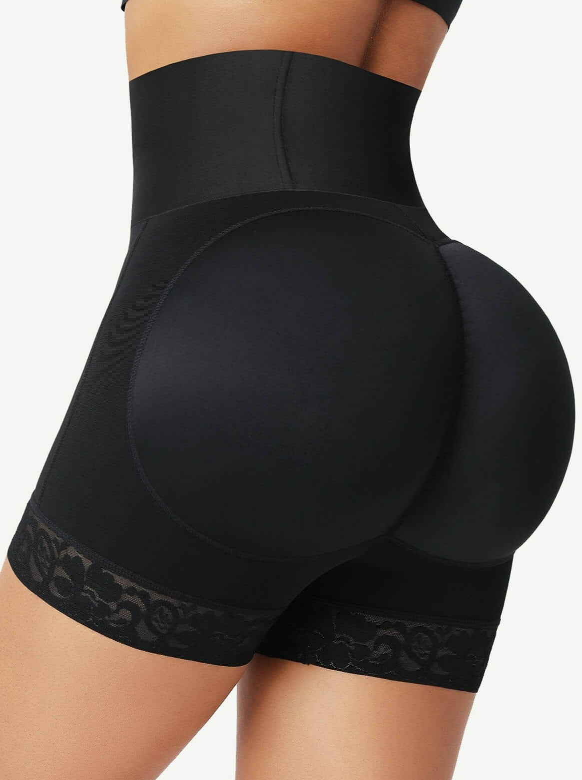 LuxxSculpt® Body Sculpting Butt Lifter Shaper Shorts mit mittlerer Taille