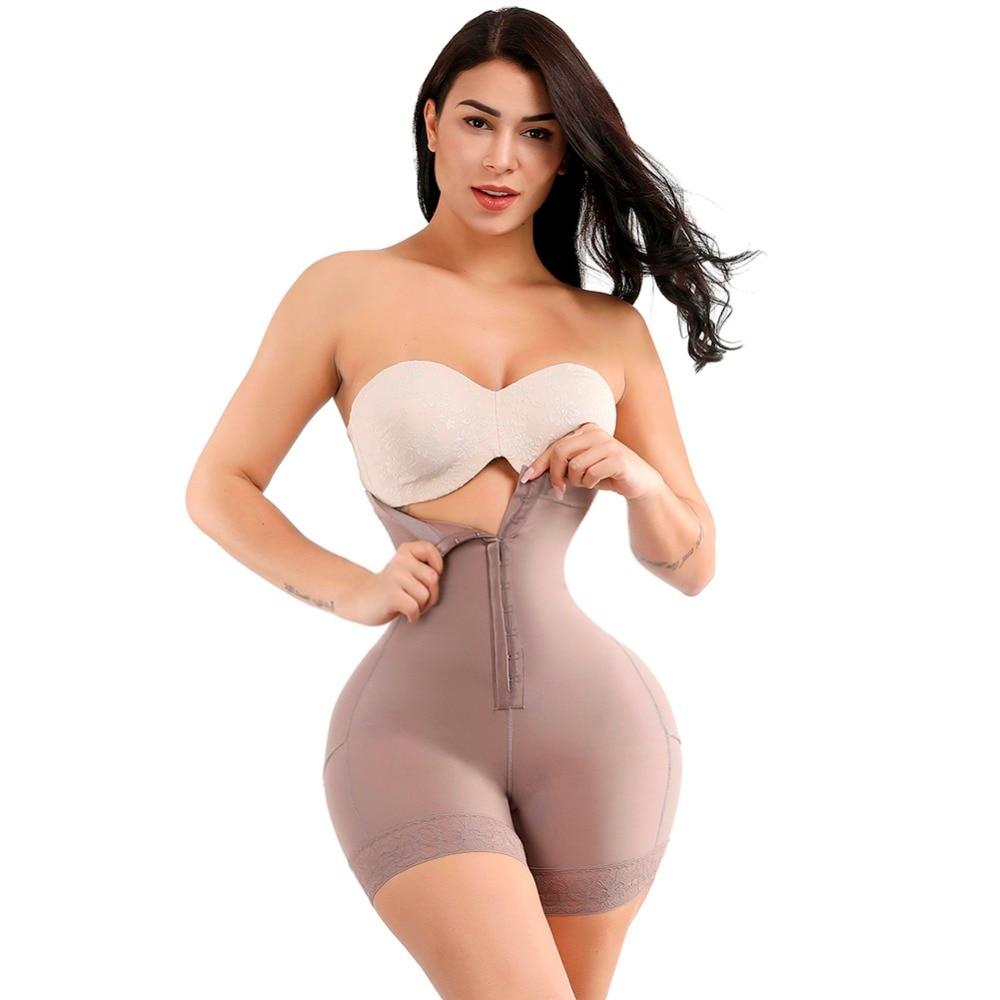 LuxxSlim® 2-in-1 Booty Lift Shaper Shorts mit hoher Taille